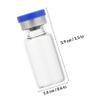 Yardwe 3 mL Experiment Vials, 50-Pack, Clear Glass with Caps, Wear-Resistant and Sturdy for Cosmetic Samples and Laboratory Applications view 2