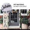 HAPINARY 7 Reusable Pet Letter Stencils for Home Decor view 3