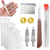 Rurbeder Big Eye Steel Needle Set, 31-Piece view 1