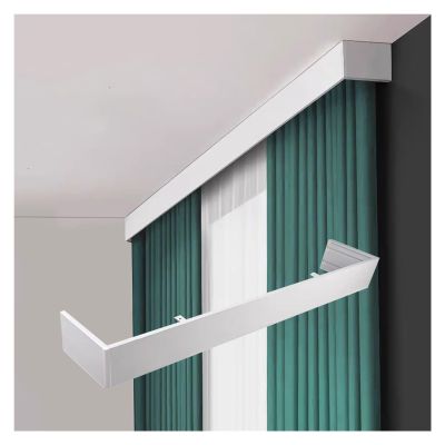Hidden Aluminum Curtain Rod for Various Window Shapes
