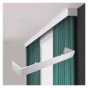 Hidden Aluminum Curtain Rod for Various Window Shapes view 1