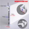 Hidden Aluminum Curtain Rod for Various Window Shapes view 4