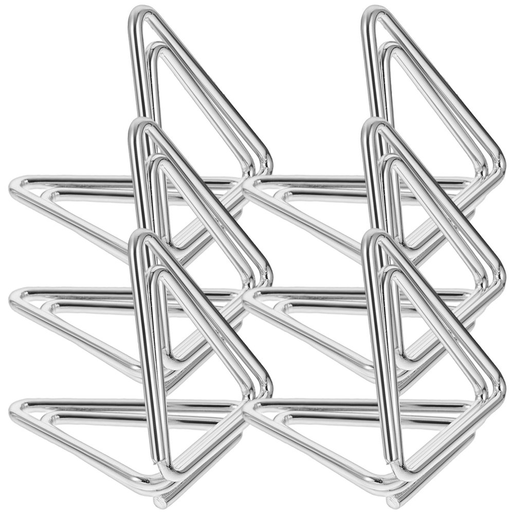 Ciieeo 6-Pack Metal Table Card Holders