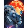 QINRUBB DIY Moon & Butterfly Diamond Painting Kit view 1