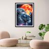 QINRUBB DIY Moon & Butterfly Diamond Painting Kit view 2