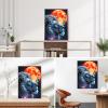 QINRUBB DIY Moon & Butterfly Diamond Painting Kit view 3