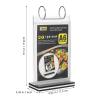 MAGICLULU PVC Menu Display Holder with Stable Base view 2