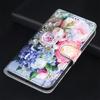 YKTO Printed Wallet Flip Case for Samsung Galaxy A57, Rose view 2