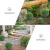 JHKNNK Lightweight Realistic Artificial Green Plant Ball view 3