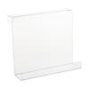 CATIEBYE Acrylic Treadmill Reading Stand for E-Book Readers and Magazines, Transparent Tablet Holder, Sturdy Book Holder for Gym and Home view 1