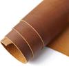 Textured Faux Leather Fabric, 2 mm Pre-Cut Squares, Brown, 30 x 30 cm view 1