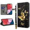 GLANDOTU Phone Case for Huawei P30 Lite, PU Leather Magnetic Wallet Flip Case - Kingdee view 1