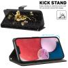 GLANDOTU Phone Case for Huawei P30 Lite, PU Leather Magnetic Wallet Flip Case - Kingdee view 4