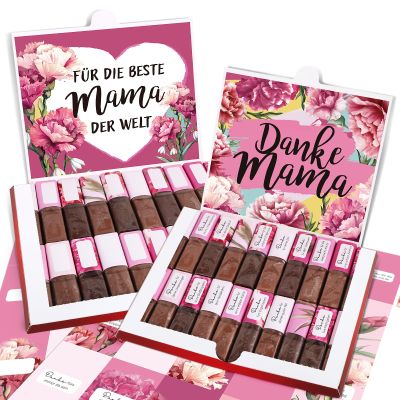 UNISUNSG 44-Piece Chocolate Stickers for Mom
