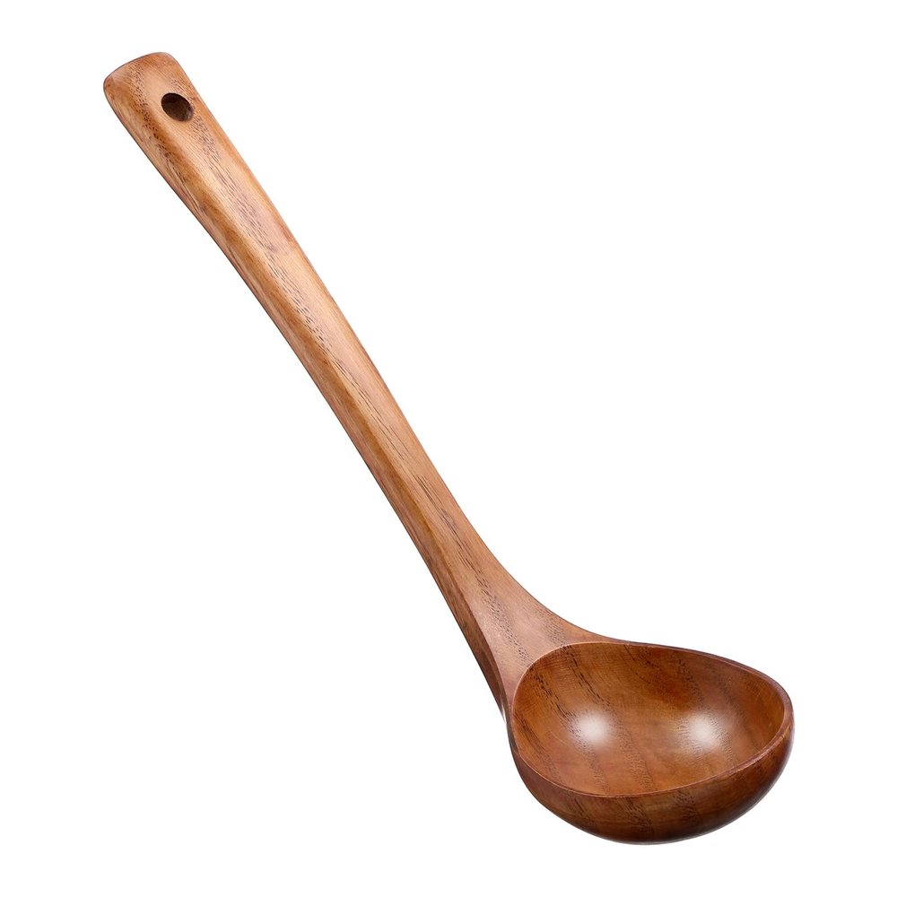Cobee Wooden Soup Ladle, 28 cm