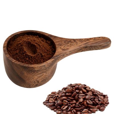 Coffee Scooper - 42ml Reusable Mini Wood Scoop