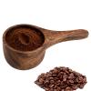 Coffee Scooper - 42ml Reusable Mini Wood Scoop view 1
