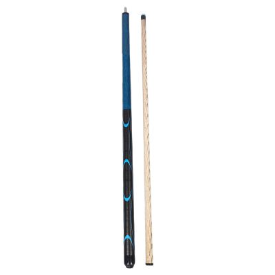UMDHAIYI Pool Cue with 14 mm Tip, 2-Piece Ash Wood, 1.43 m