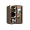 Home Safe Box, Mechanical Combination Safe with Hidden Compartment, Brown view 1