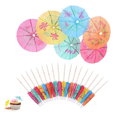 50-Piece Cocktail Umbrella Set