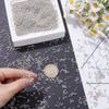 SOFPLATE 12/0 100g Silver Metallic Glass Seed Beads view 3