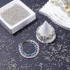SOFPLATE 12/0 100g Silver Metallic Glass Seed Beads view 4