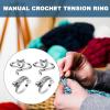 Handcrafted Crochet Tension Ring | Adjustable Finger Ring view 4