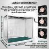 EpyGnom Vertical Laminar Flow Workbench with HEPA Filter, 62 x 31 cm, 3 Fans view 4