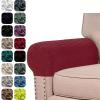 EYZJQSTUV Removable Sofa Armrest Protectors, 2 Pieces, Multicolor (Beige) view 2