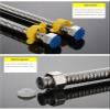 Stainless Steel Corrugated Pipe, 300 cm, 10 m Sink and Toilet Water Hose (1/2 in), with Connector Hose for Bathroom Heating and Pipe Wrench (6M) view 3