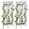 CLP Elisa Metal Trellis Set of 2, 100 x 50 cm, Anthracite view 1