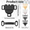 HJZHII 20 Sets Pants Hooks view 2
