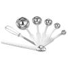 7-Piece Stainless Steel Measuring Spoon Set view 1