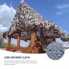 Gray Camouflage Net, 210D Oxford Fabric, 6 x 13 m view 2