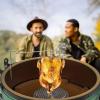 Turkey Fryer Stand, Vertical Stainless Steel Roasting Rack view 3