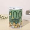 Euro Banknote Design Piggy Bank view 4