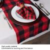 baginbaginbag 39 x 175 cm Red and Black Plaid Christmas Table Runner view 4