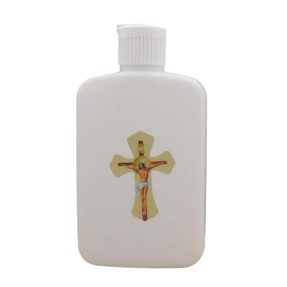 Empty Holy Water Bottle with Screw Cap