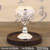 Vintage Metal Wine Cup, 30 ml view 2