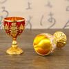 Vintage Metal Wine Cup, 30 ml view 4