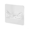 Fan Design Tension Rod Holders for Adjustable Curtain Rods view 1