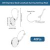 SUNNYCLUE 40 Pcs 14mm Cabochon Earring Hooks view 2