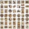 Alethron Vintage Stickers, 100 Retro Stickers view 2