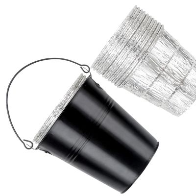 GMBYLBY Heavy-Duty Grease Drip Tray with 12 Liners for Compatible Pellet Grills and Smokers