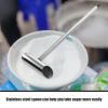 LALADEFIEE Stainless Steel Sugar Spoon for Cotton Candy Machines, Ergonomic Handle, Random Color view 3