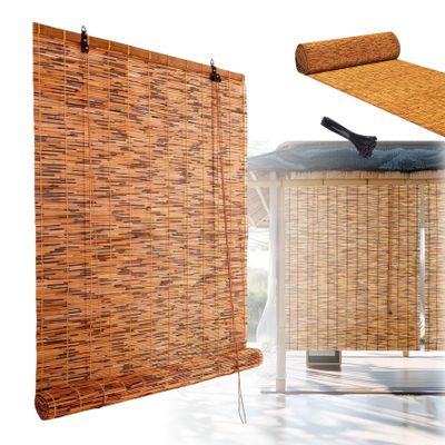 Roll-Up Bamboo Shade