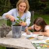 5-Piece Self-Watering Flower Pot Set with Saucers view 3