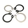 10/25/50 pcs M3–M40 304 Stainless Steel, Black 65Mn Manganese Wave Lock Retaining Rings, C-Type External Retaining Rings (Stainless Steel, M17, 25 pcs) view 2