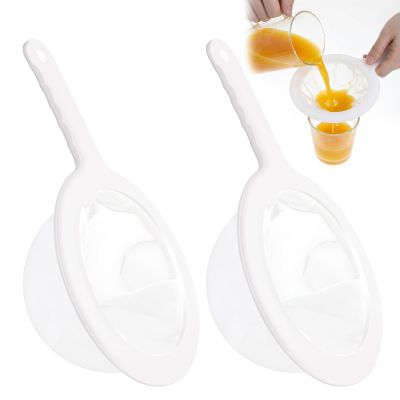 2-Pack Nylon Fine Mesh Strainers with Handle
