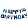 Happy Birthday Garland - Galaxy Party Decoration Banner view 1